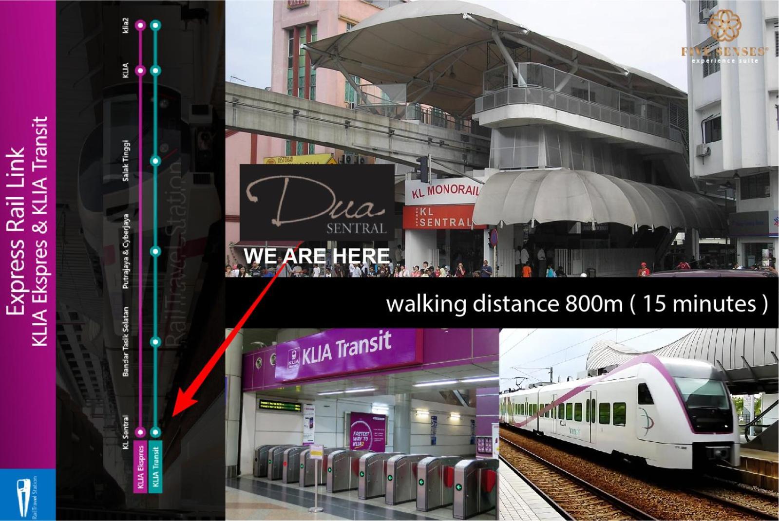 Dua Sentral Kuala Lumpur, Roam Apartment Bagian luar foto
